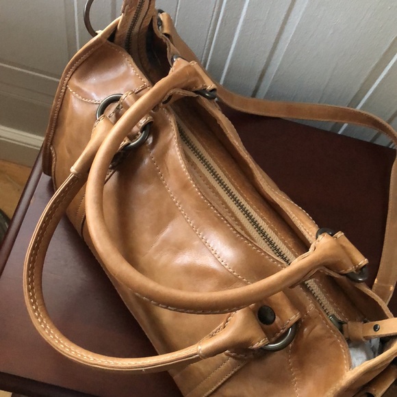 Frye Melissa Leather Satchel - Picture 2 of 5